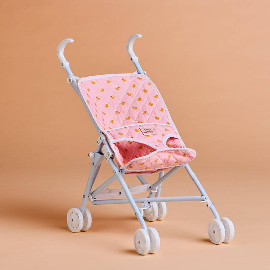 Tiny H - Tiny Harlow Dolls Stroller Pink Ducky