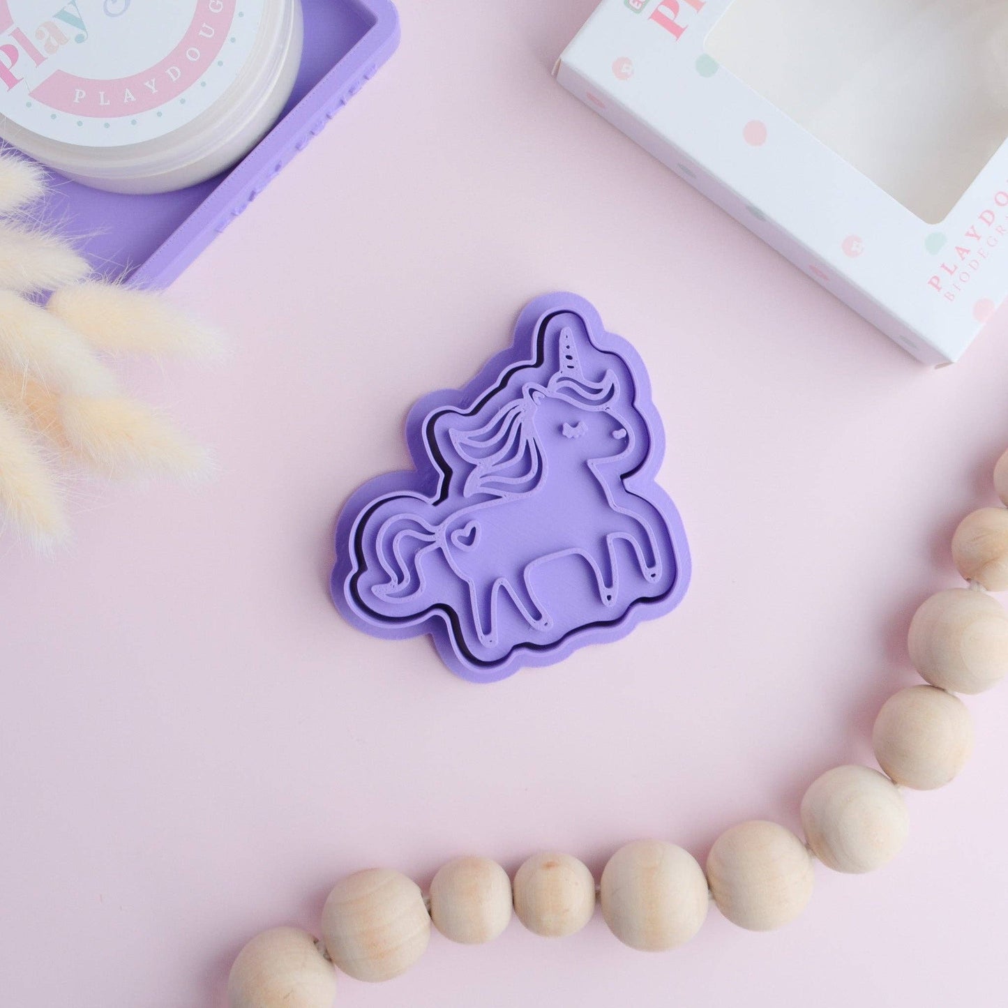 Play Sense - Eco Playdough Stamp | Unicorn