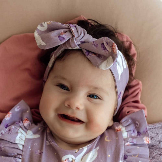Snuggle Hunny - Swan Lake Organic Topknot