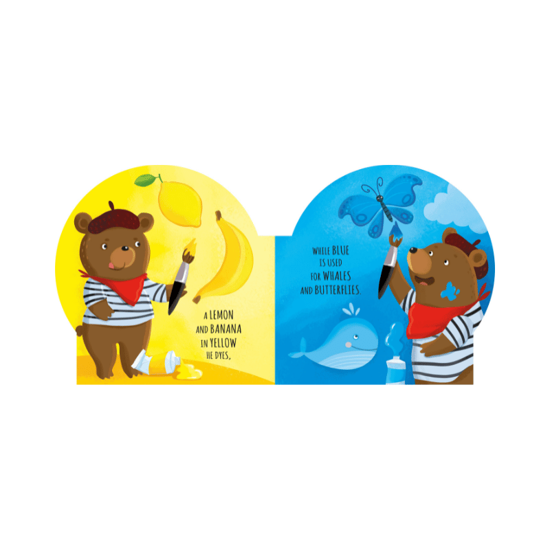 Sassi Shaped Board Book - Colours