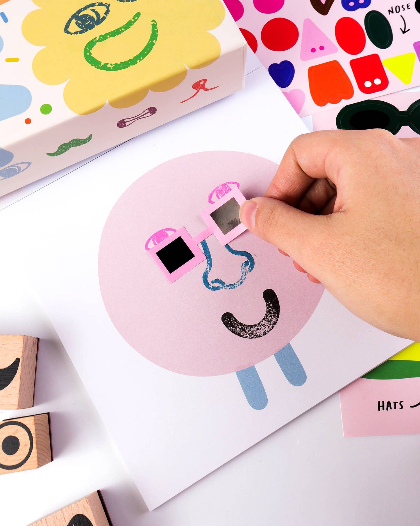 Stamp Kit - Cool Faces - Journey Of Something