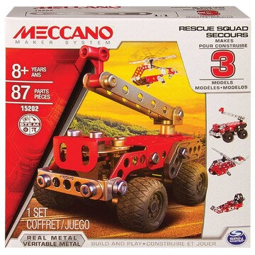 Meccano Masters 3 in 1 Model Set - Rescue Squad