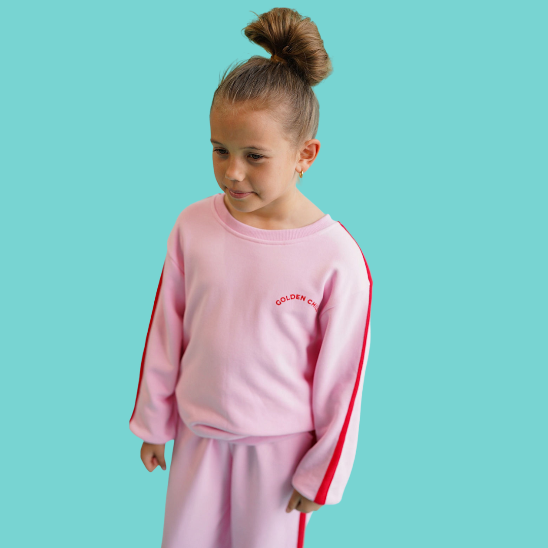 Golden Child - Golden Child Fast Lane Tracksuit - Candy Pink