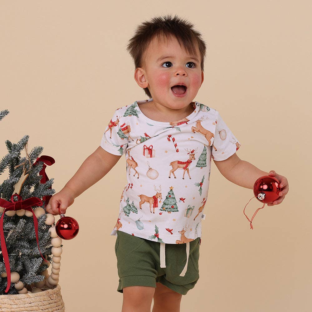 Snuggle Hunny - Prancer & Friends Organic T-Shirt