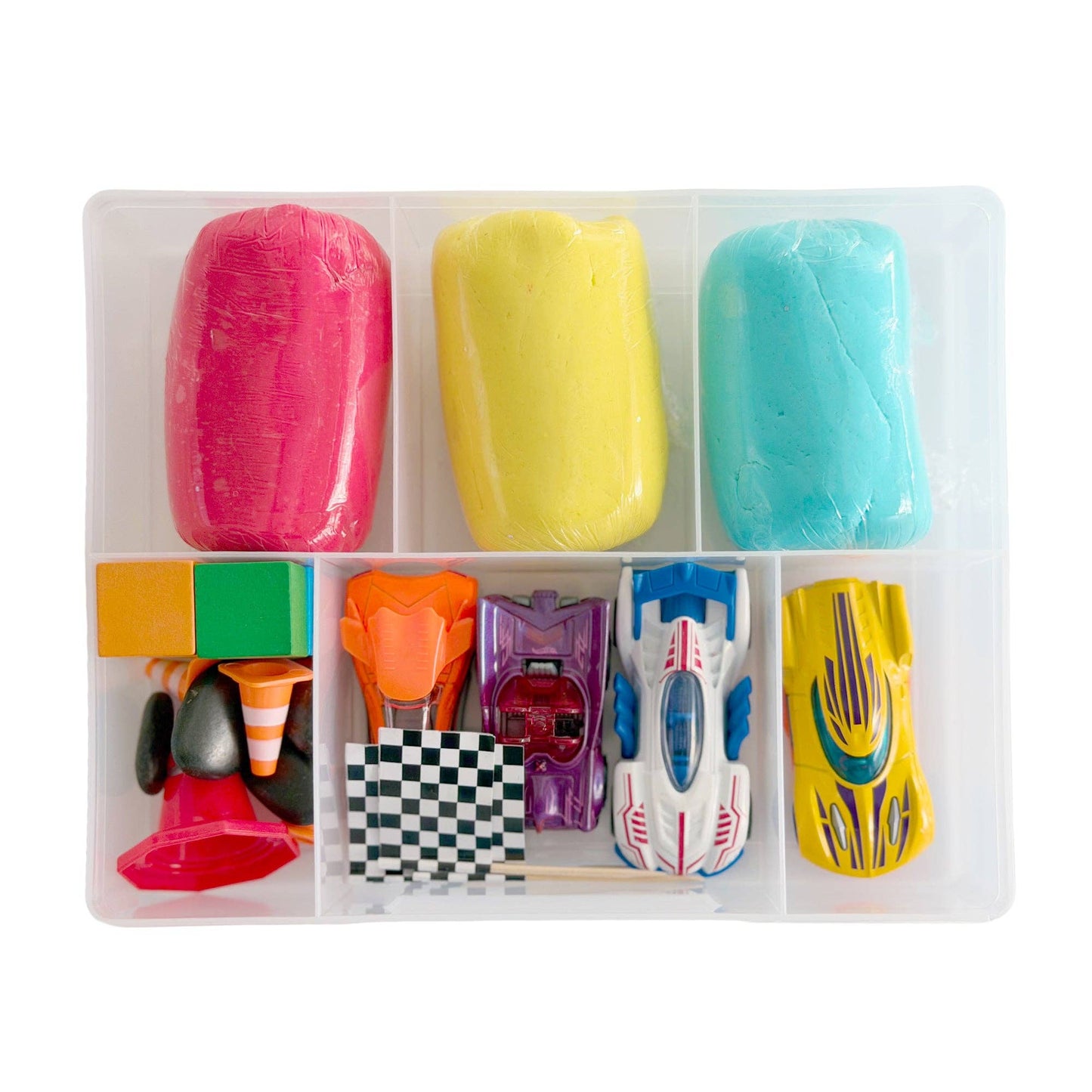 Let's Race Playdough Kit - Squishy Play