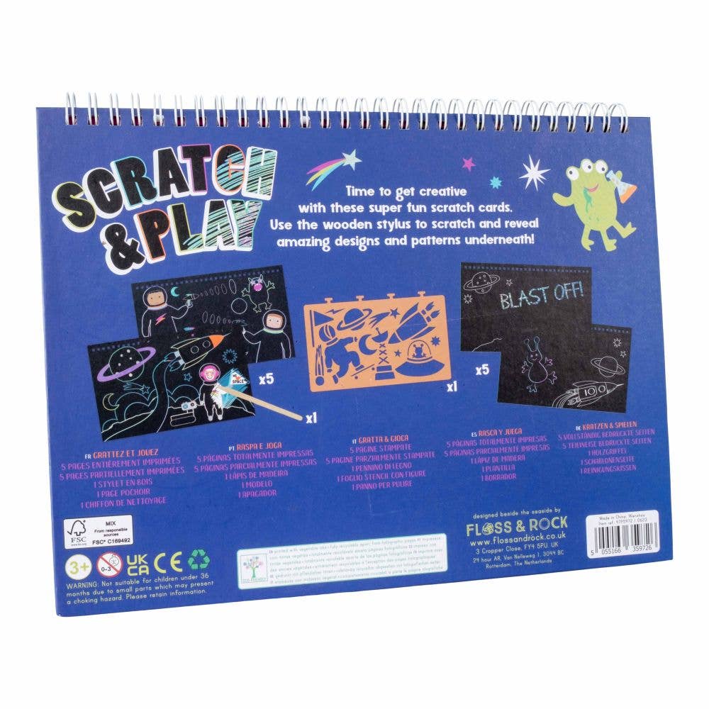 Floss & Rock Scratch & Play - Space