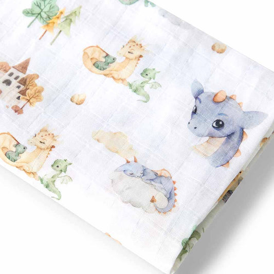 Snuggle Hunny - Dragon Organic Muslin Wrap