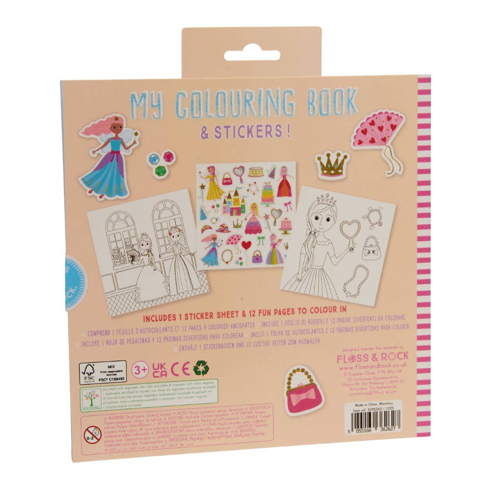 Floss & Rock My Colouring Book - Princess