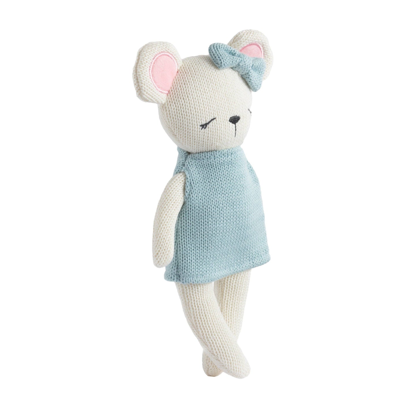 Knitted Animal Toy- Molly the Mouse