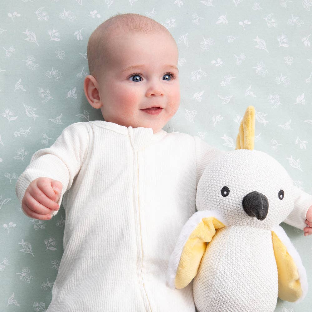 Living Textiles - Knitted Toy - Colin the Cockatoo