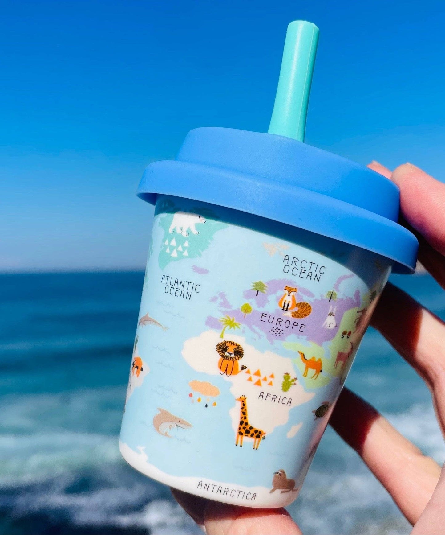 munchi - Little Explorer Babychino Cup - Straw Included