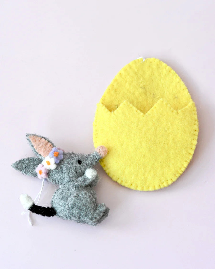 Easter Bilby Bush Baby in Egg Pouch