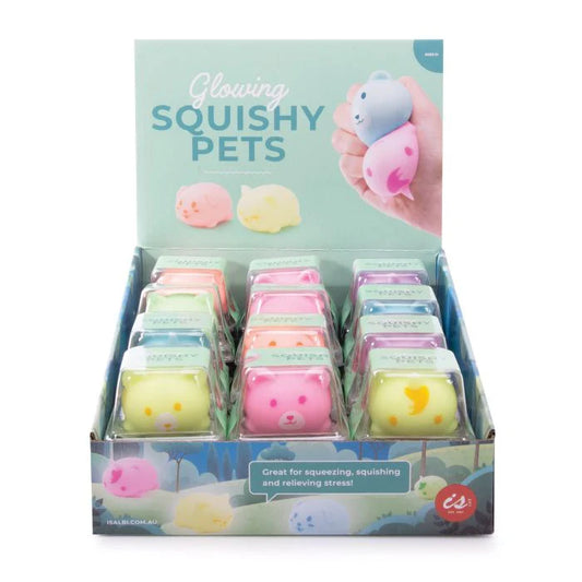 Glow In The Dark Squishy Pets Assorted - Discovery Zone