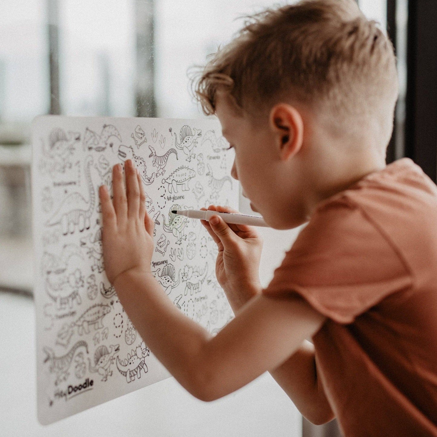 HeyDoodle - DinoRoar Classic Colouring & Doodle Mat