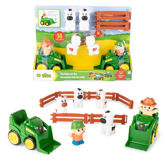The Cows Are Out – Farm Toy Playset