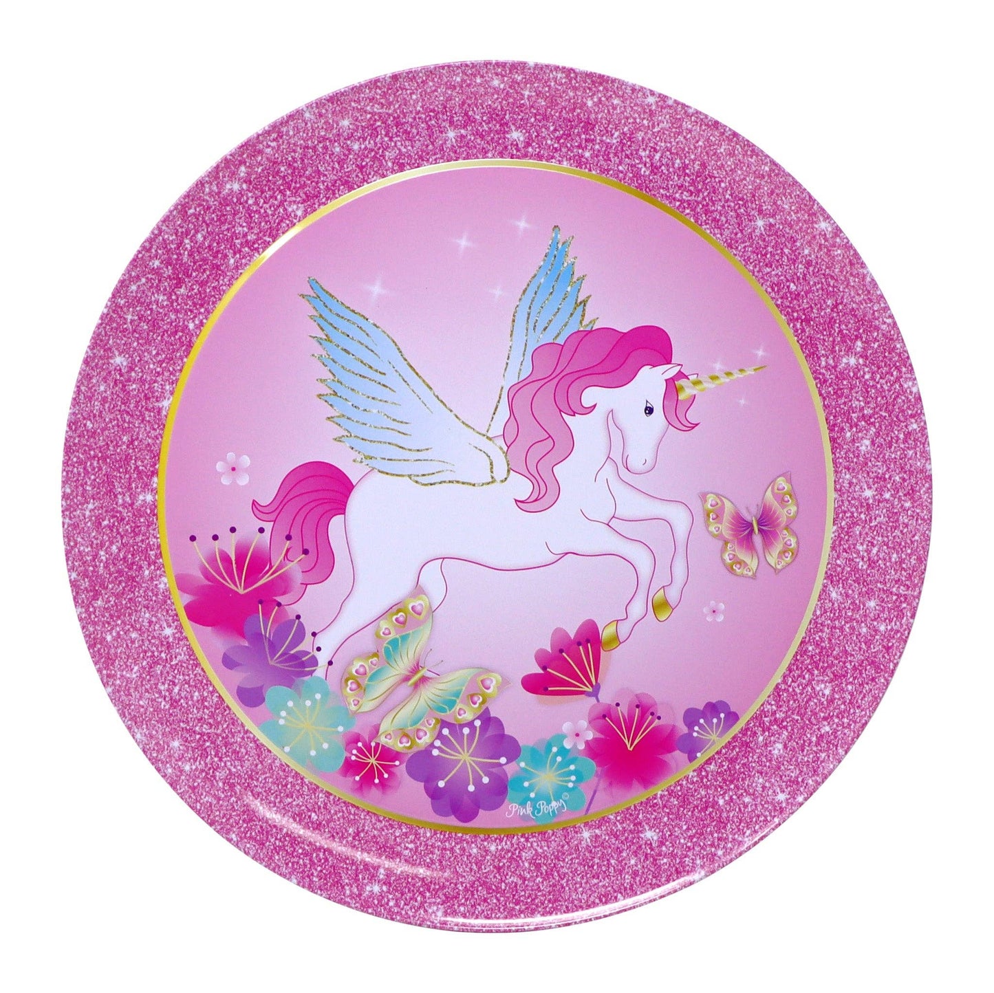 Pink Poppy - Unicorn Rainbow 15 Piece Tin Tea Set