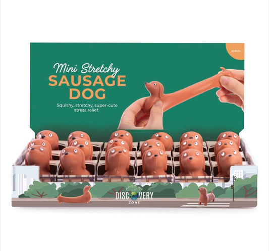 Mini Stretchy Sausage Dog - Discovery Zone