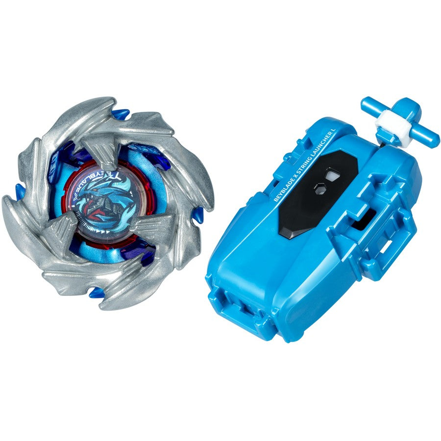 Beyblade X Cobalt Dragoon 2-60C Launcher Set