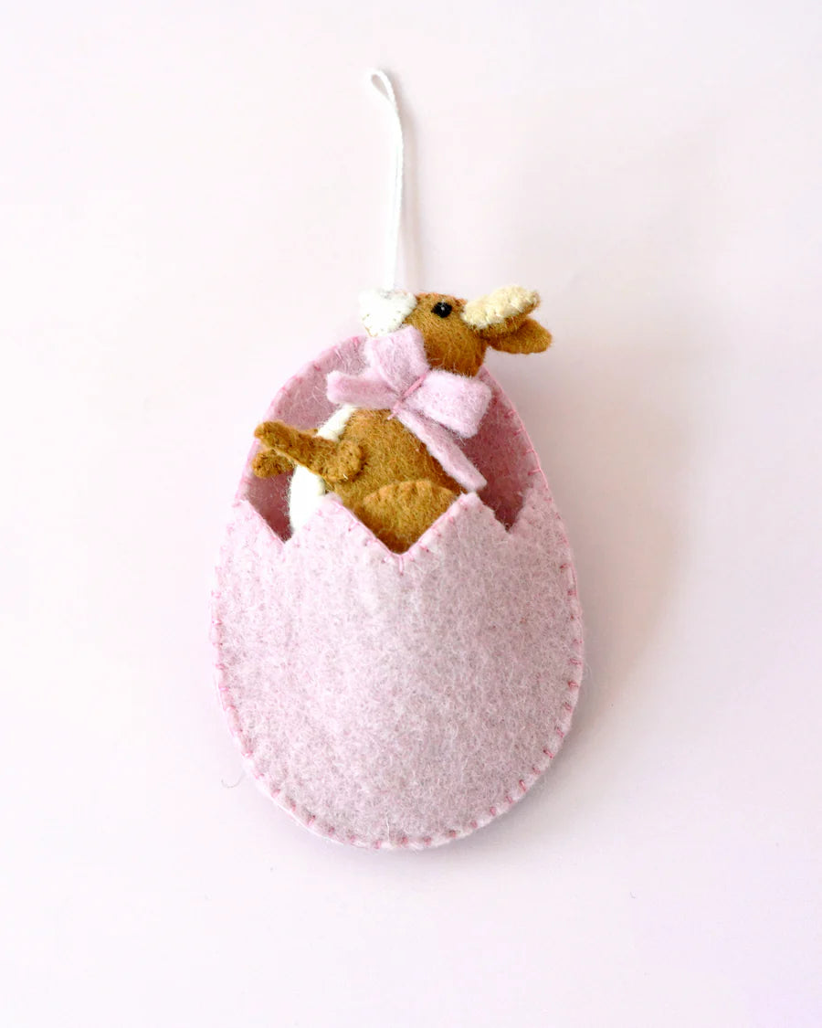 Easter Kangaroo Bush Baby in Egg Pouch
