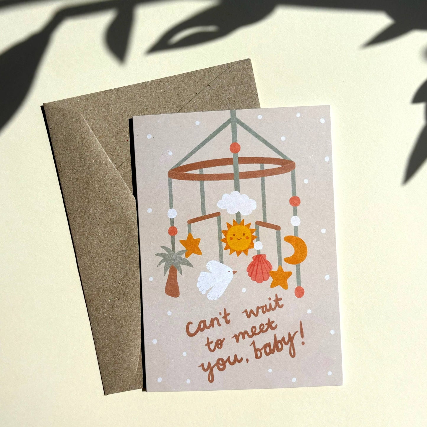 Lauren Sissons Studio - Can't Wait to Meet You Baby Card