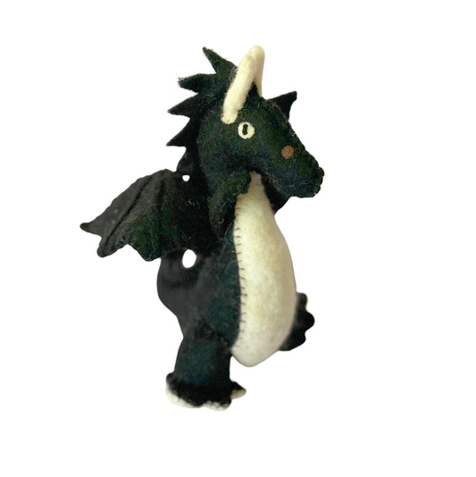 Felt Dragon Black