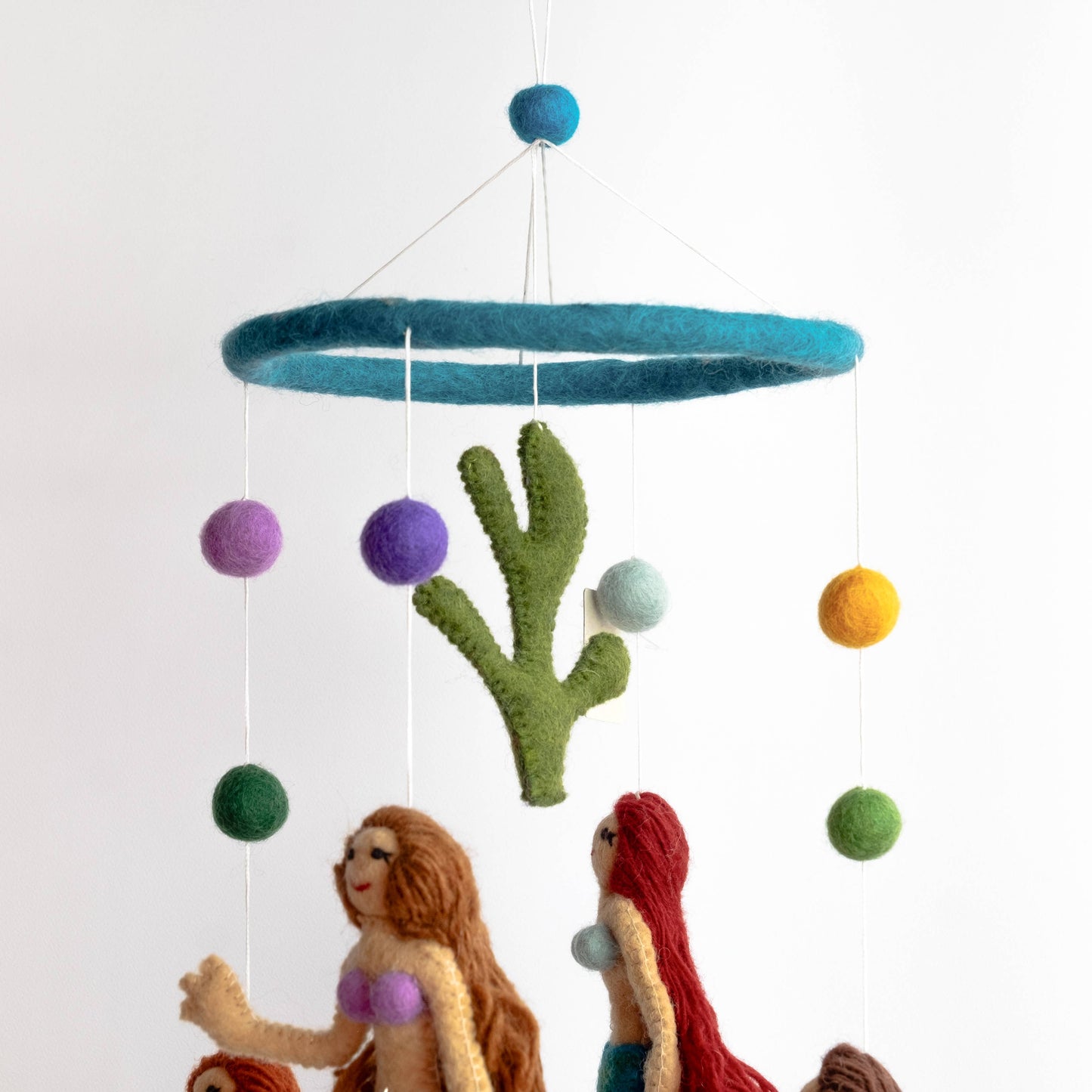 Felt Baby Mobile - Mermaid Under the Sea - The Winding Road