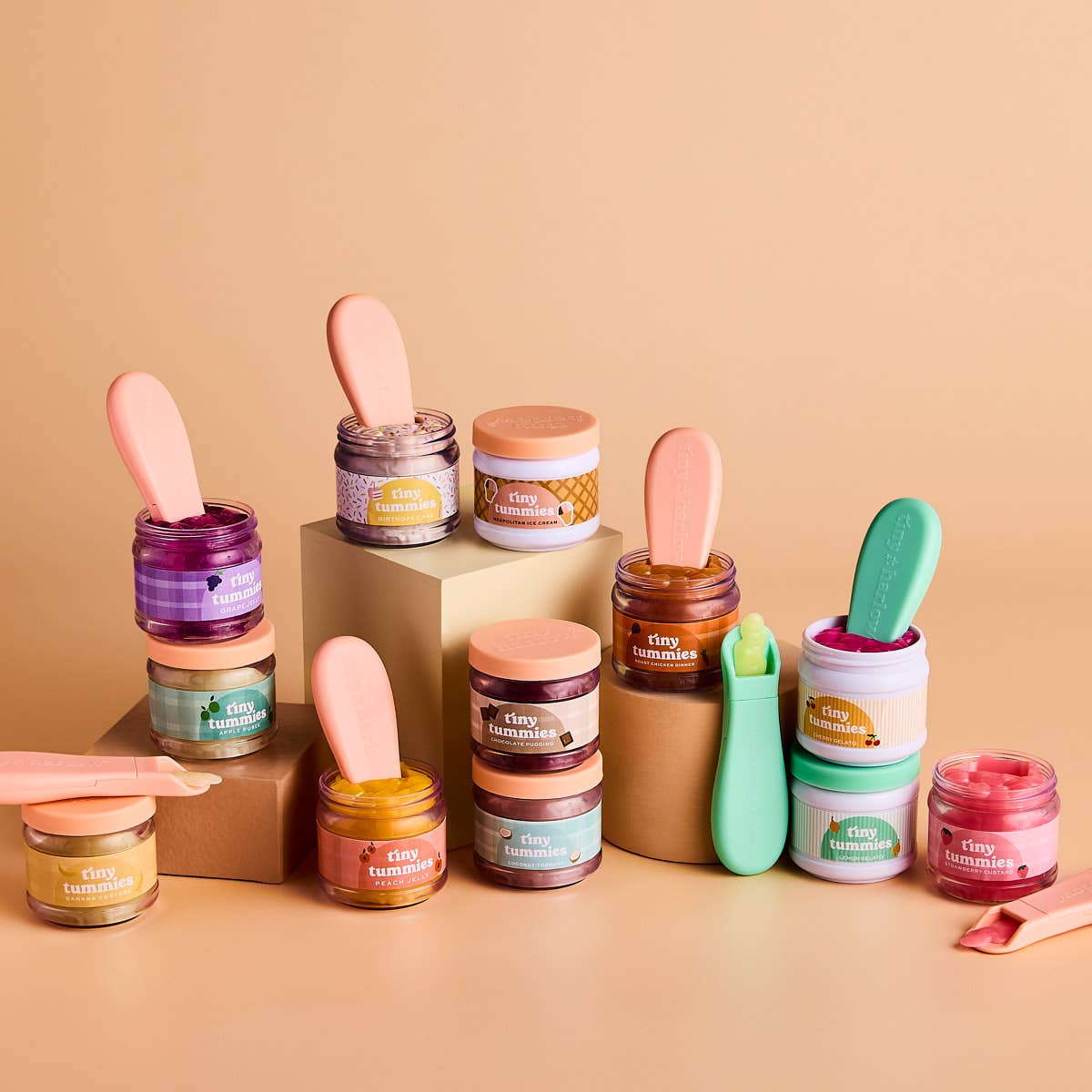 Tiny H - Tiny Harlow Tiny Tummies Dolls Food Jar