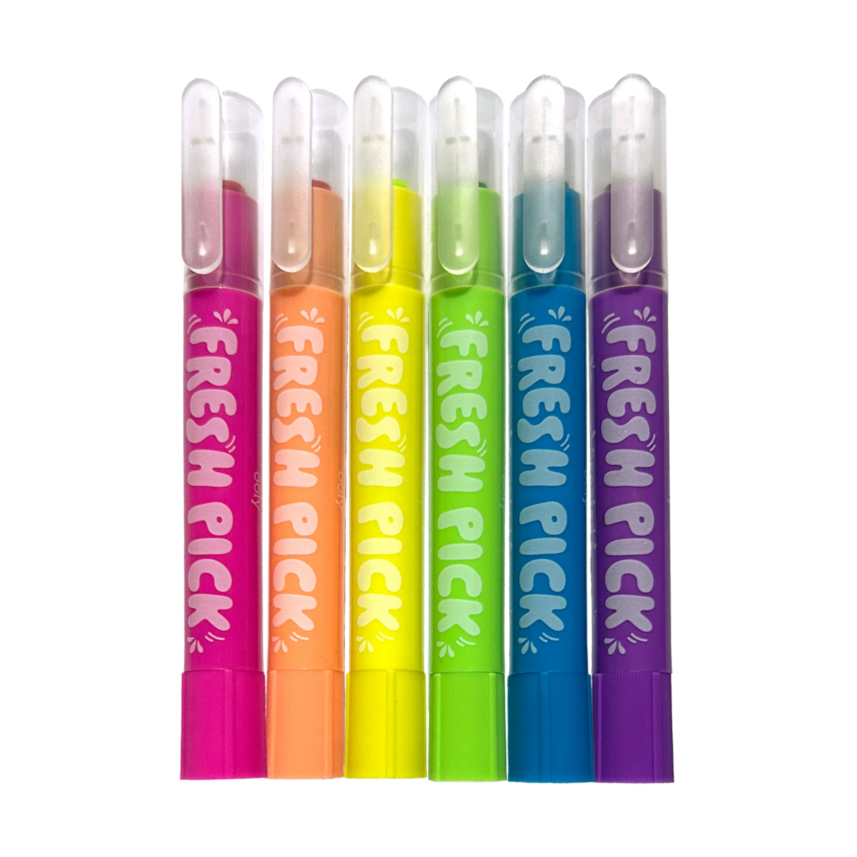 Ooly Crayons - Fresh Pick Scented Gel Crayons 6 pk