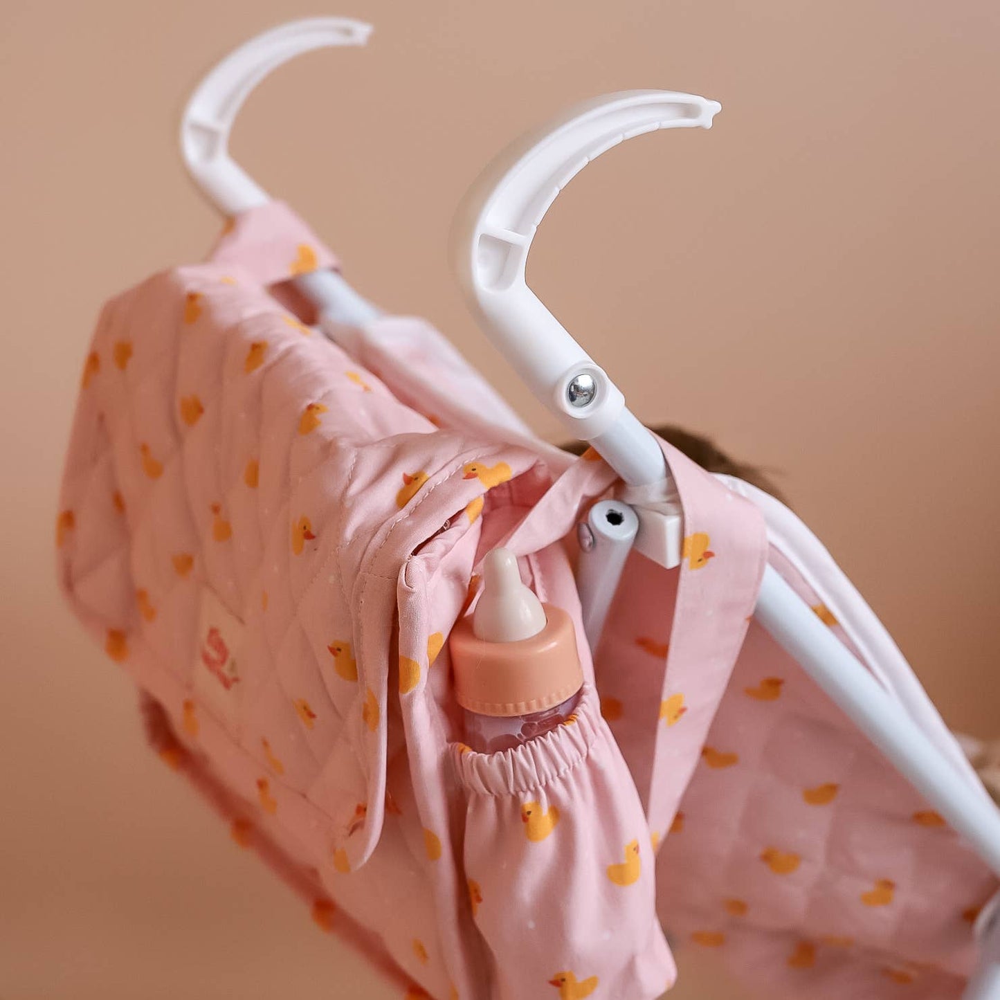 Tiny H - Tiny Harlow Dolls Stroller Pink Ducky