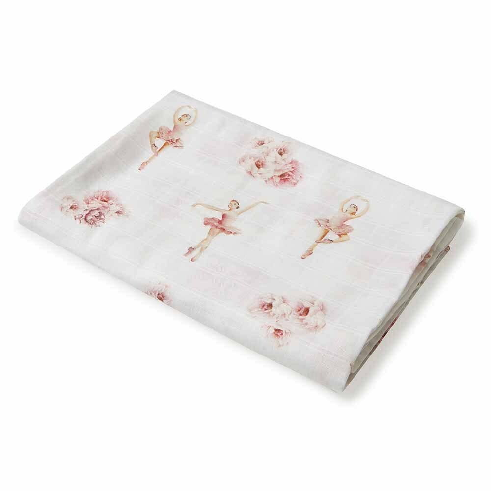Snuggle Hunny - Ballerina Organic Muslin Wrap