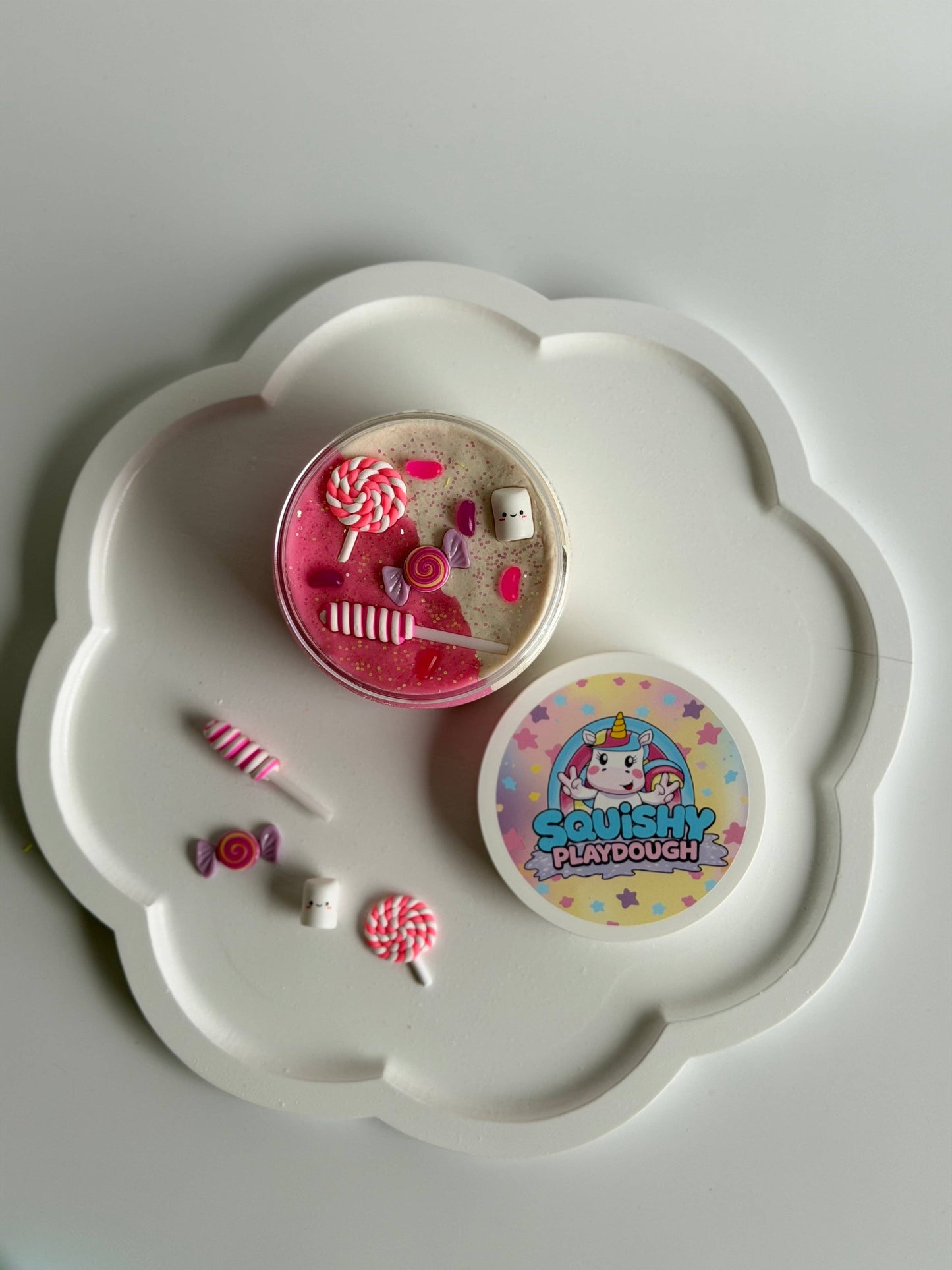 Candy Playdough 250g Tub - Squishy Play