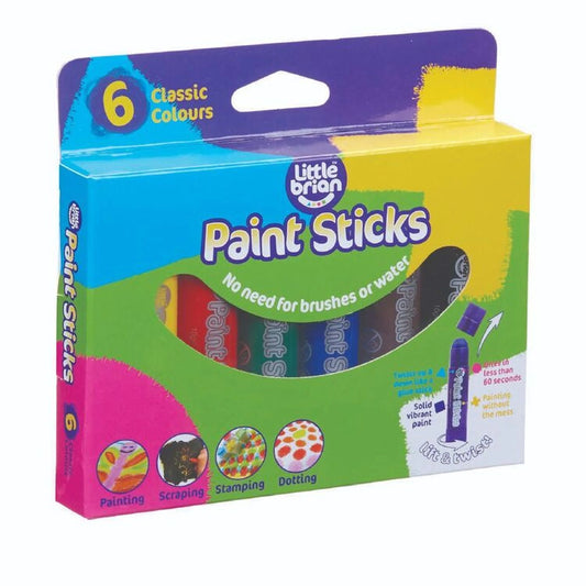 Little Brian Paint Sticks - Classic 6pk