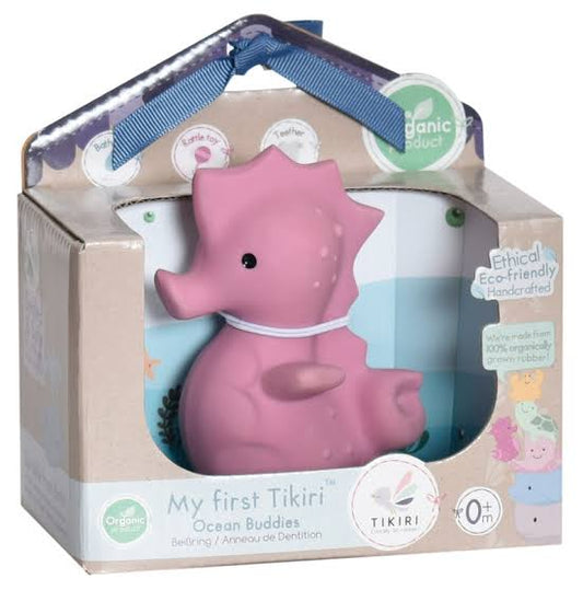 Rubber Sea Horse Ocean Buddy Boxed - Tikiri