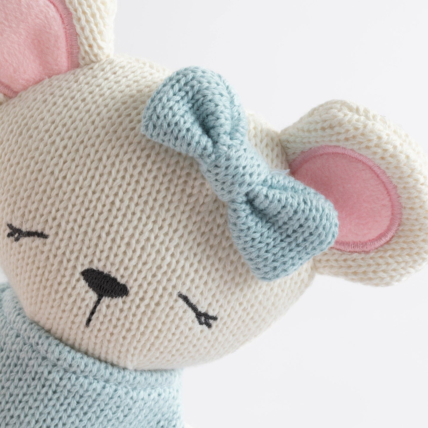 Knitted Animal Toy- Molly the Mouse