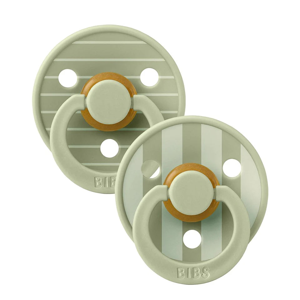 BIBS Studio Colour - Round S2 - Pin Sage Mix 2 pk