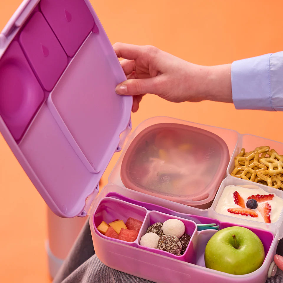 b.box Silicone Bento Tray Lunch - assorted*