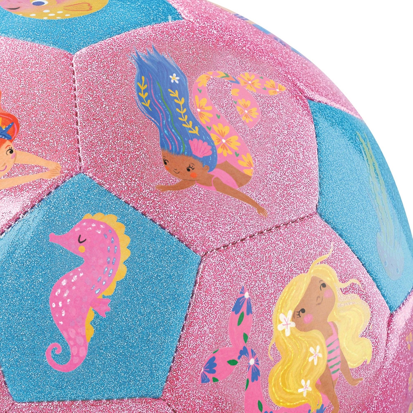 Glitter Soccer Ball - Mermaid Friends - Bambam Kids Toys 