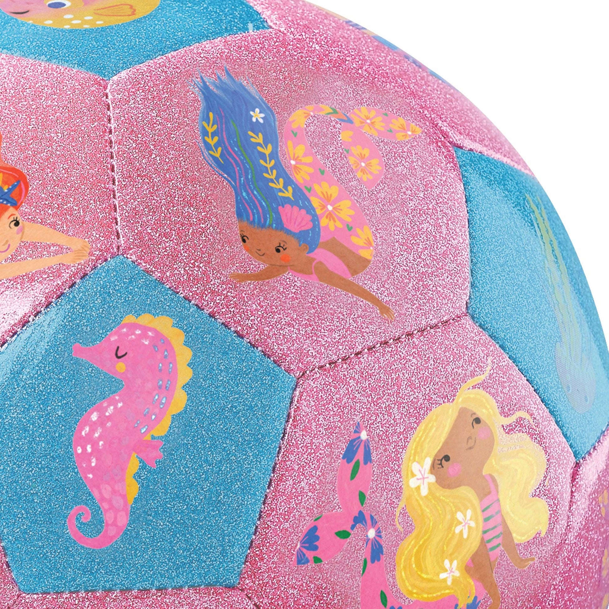 Glitter Soccer Ball - Mermaid Friends - Bambam Kids Toys 