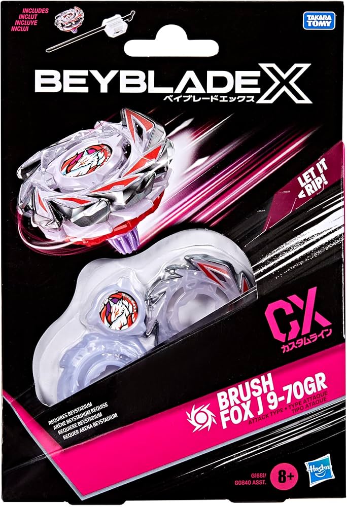 Beyblade X Brush Fox J 9-70GR Starter Pack