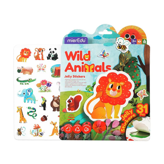 Jelly Stickers - Wild Animals