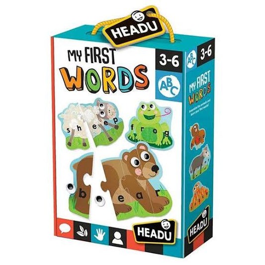 My First Words Animal Puzzle - Headu