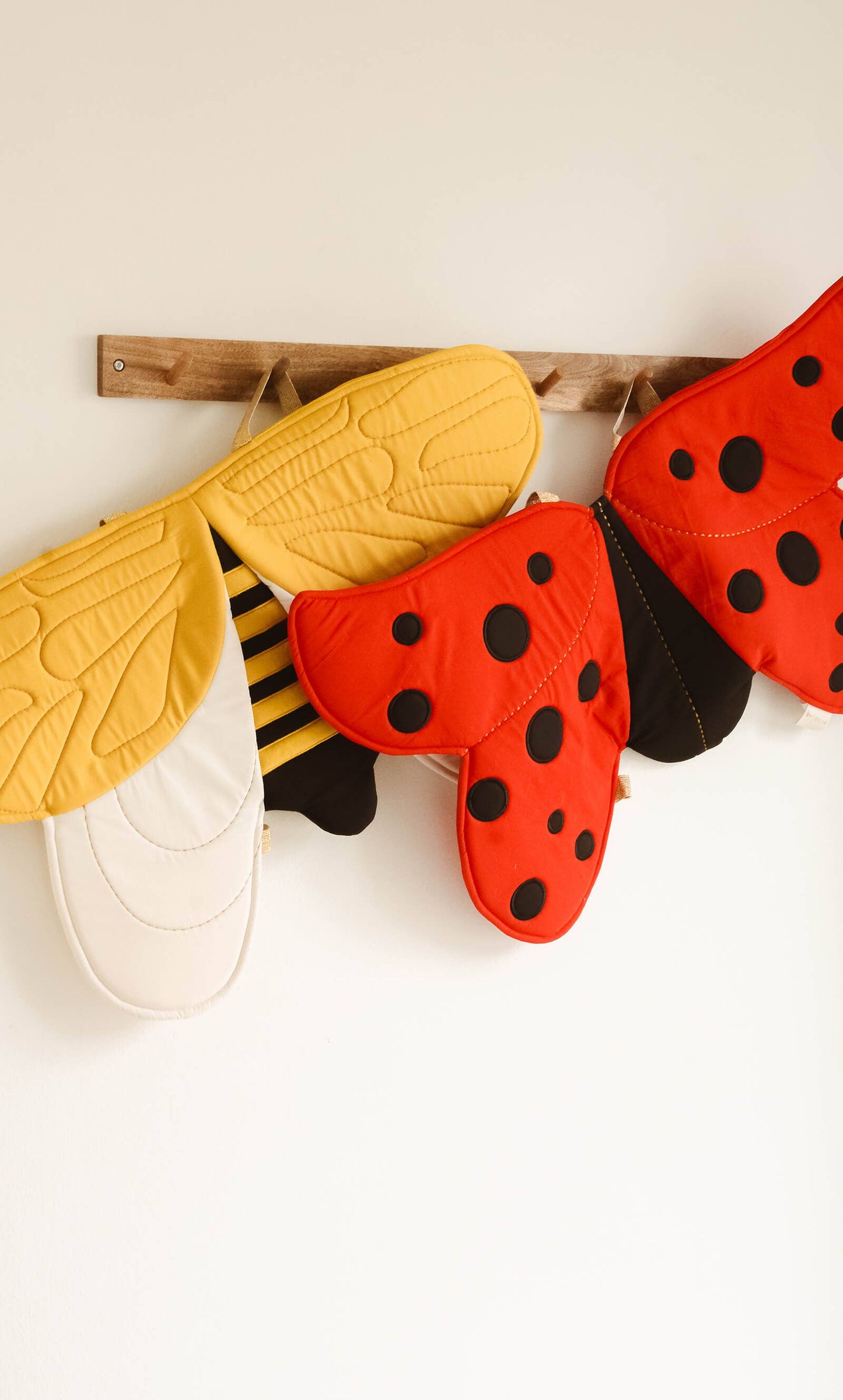 Fabelab Fabric Dress Up - Wings - Ladybug