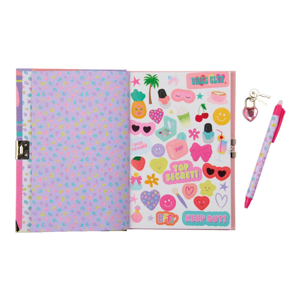 Floss & Rock Fashion Friends - Lockable Diary