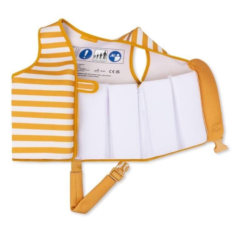 Swim Essentials Kids Swimming Vest - Flow Orange/White Lion 3-6 yrs