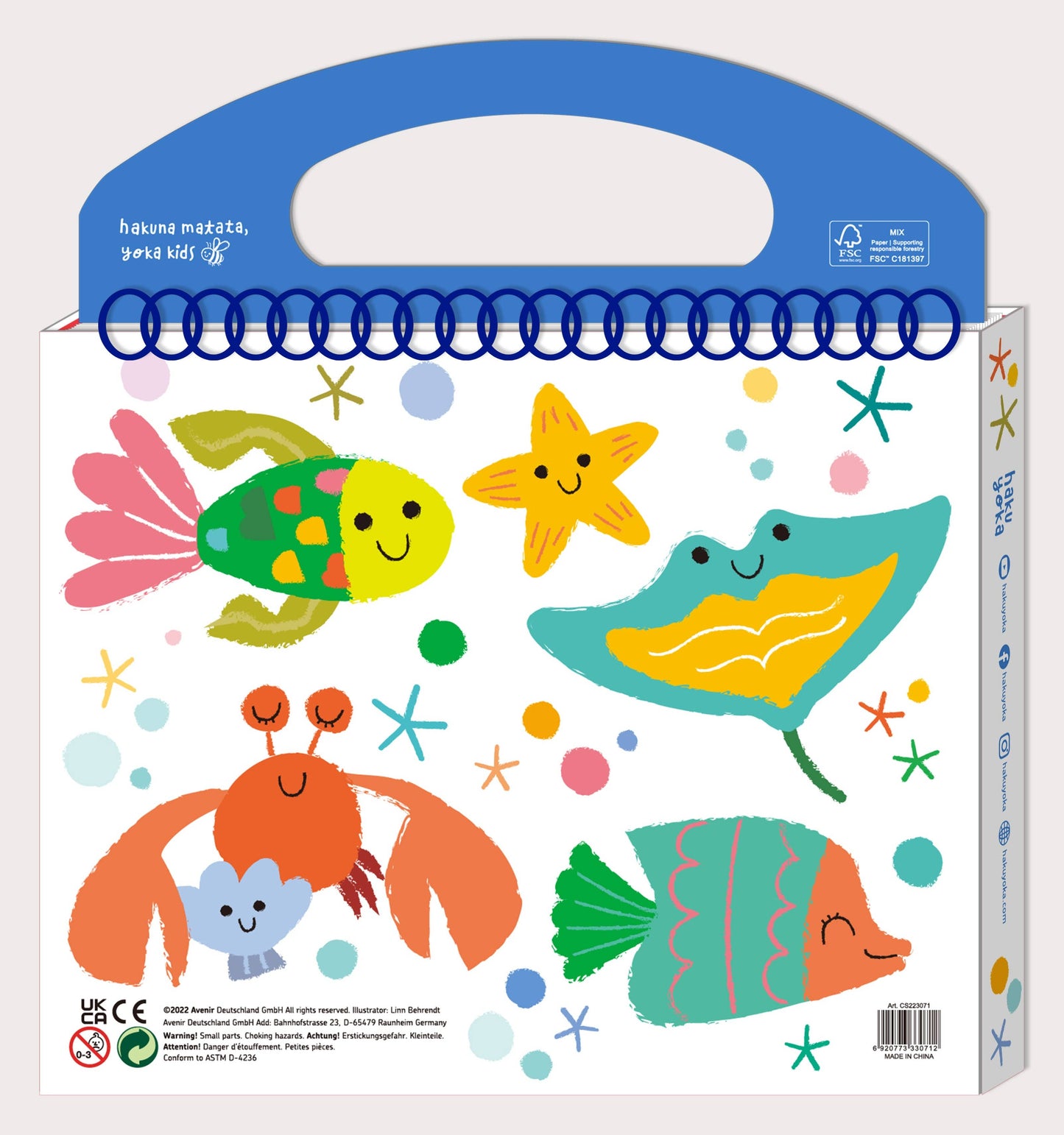 Happy Distribution - Haku Yoka My First Colouring Kits