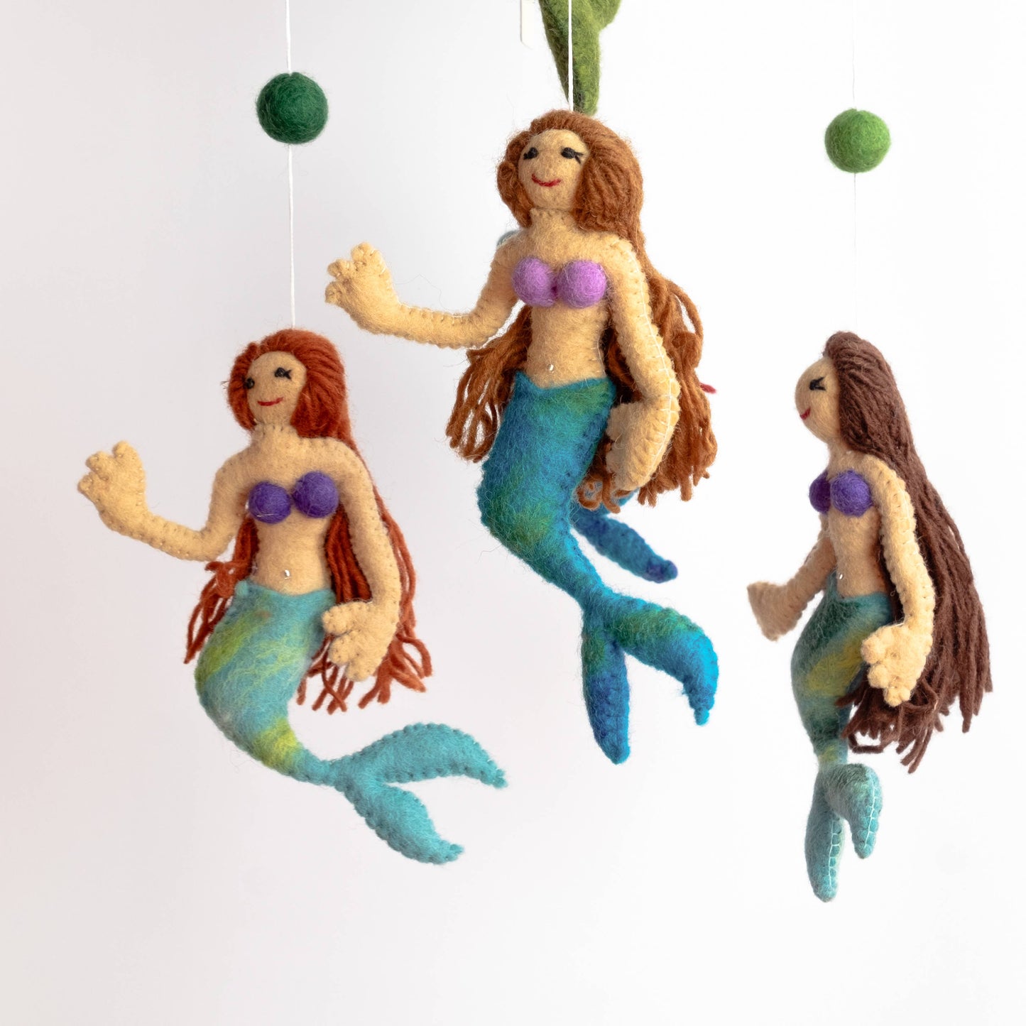 Felt Baby Mobile - Mermaid Under the Sea - The Winding Road