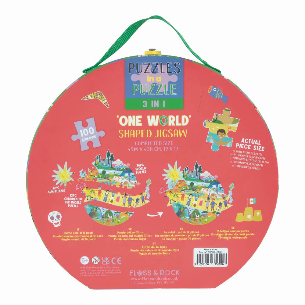 Floss & Rock 100 Pc Puzzle - Children of the World