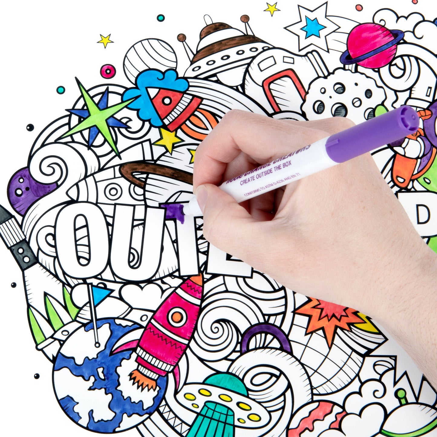 MAGIC MARKERS Fine Tip Pens for Drawing + Colouring - Little Change Creators