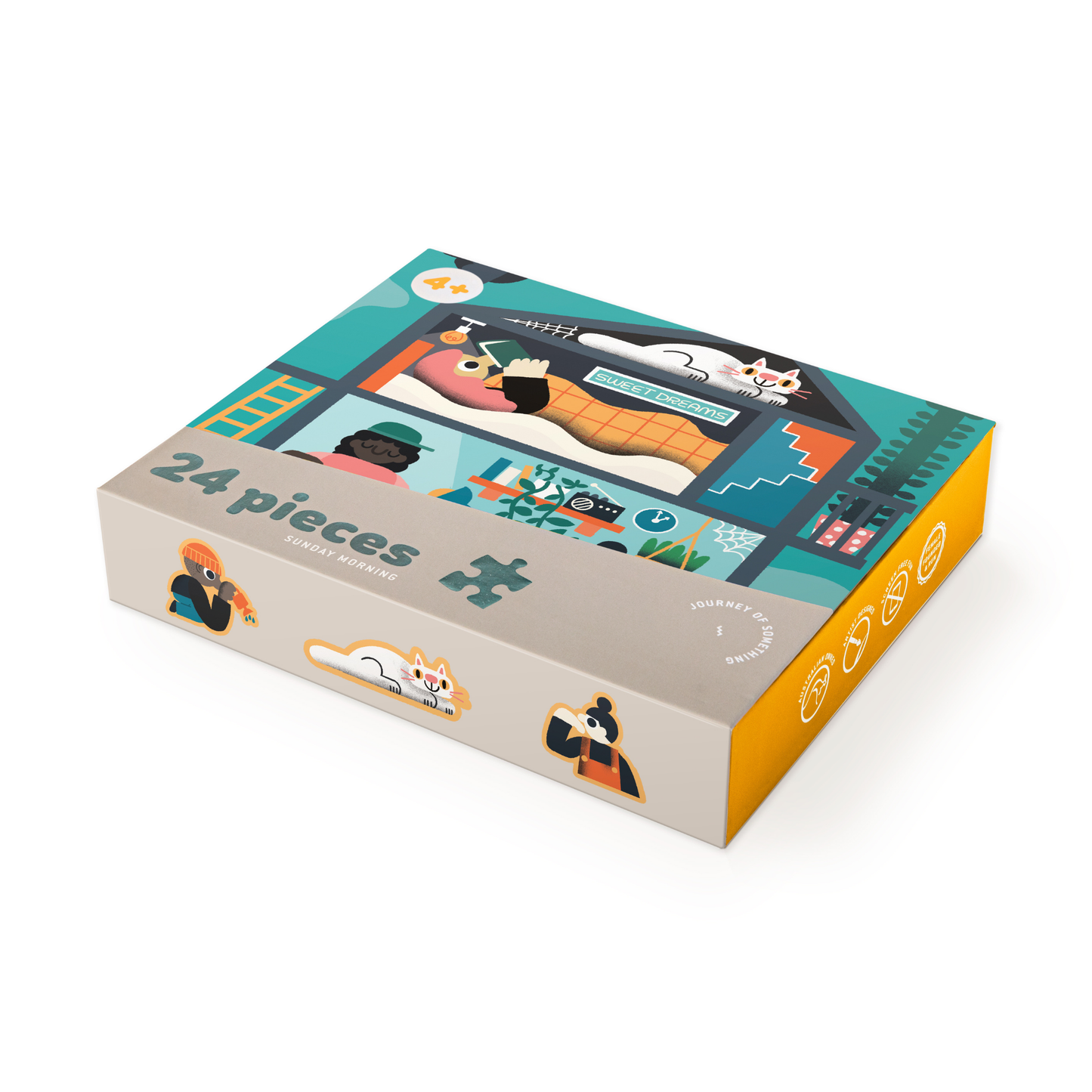 Journey Of Something | 24 Piece Kids Puzzle  - Sunday Morning