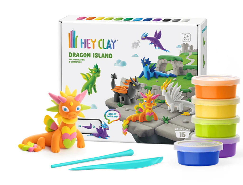 Hey Clay Dragon Island (15 cans)